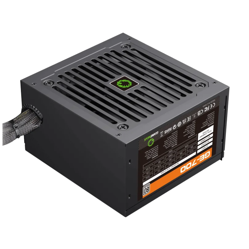 Fuente de Poder GameMax GE-700 BK Basic 700W para PC