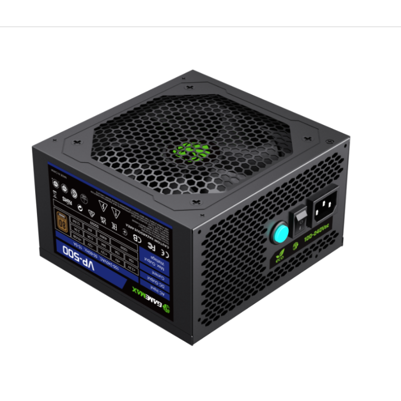 Fuente de Poder GameMax VP-500 BK 500W 80+ Bronze para PC