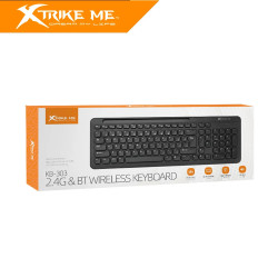 Teclado Xtrike Me KB-303 Dual Mode Bluetooth 2.4G