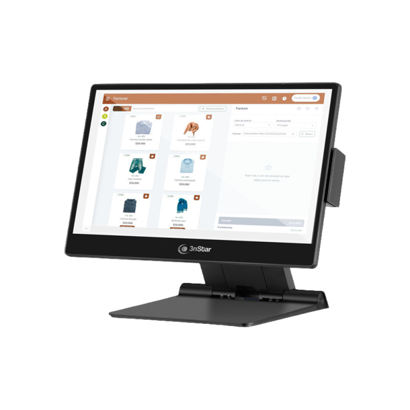 Computador AIO POS 3NStar P7 Core i3 12va Gen Táctil