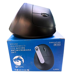 Mouse Gazal M-101 Ergonómico Inalámbrico con Batería