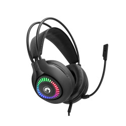 Audífonos Gaming Marvo H8325 Akari RGB con Micrófono
