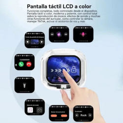 Audífonos Bluetooth AirMax TWS con Pantalla