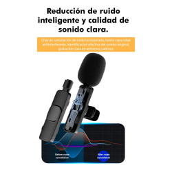 Micrófono Corbatero K8 USB Tipo-C para Celular
