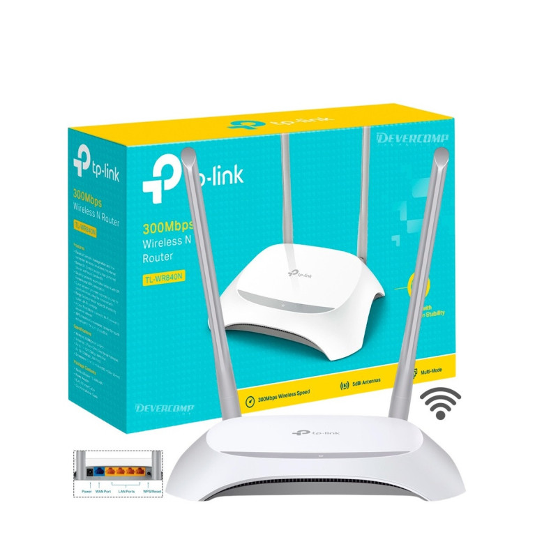 Router TP-Link TL-WR840N 300Mbps 2.4GHz