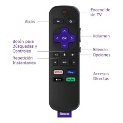 Roku Express 4K Streaming HDR con Control por Voz