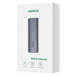 Cápsula UGREEN CM400 SSD M.2 SATA USB 5Gbps