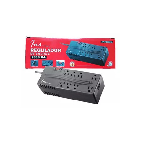El Regulador de Voltaje INS 2000VA está diseñado para proteger equipos