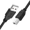 El Cable USB 2.0 para Impresora Delta de 1.8 metros está diseñado para