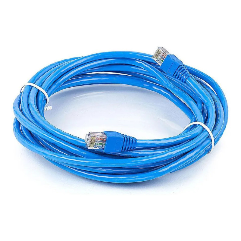 Patch Cord Cat 5e 5 Metros Gris