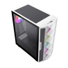 El Case GameMax Diamond CP WH combina un diseño elegante en color blan