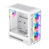Case GameMax Starlight 2 AW ATX Vidrio Templado con 6 Fans ARGB