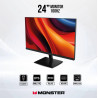 Monitor Monster MTK9700 24" FHD 100Hz HDMI VGA