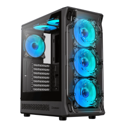 Case GameMax Starlight 2 | ARGB | ATX | Vidrio Templado | 6 Ventilador