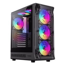 Case GameMax Starlight 2 | ARGB | ATX | Vidrio Templado | 6 Ventilador