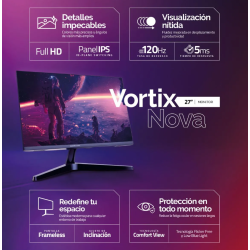 Monitor Indurama Vortix Nova 27 IPS FHD 120Hz