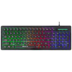 Teclado Gamer Xtrike Me KB309 SP BK Iluminacion Mixta