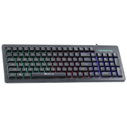 Teclado Gamer Xtrike Me KB309 SP BK Iluminacion Mixta