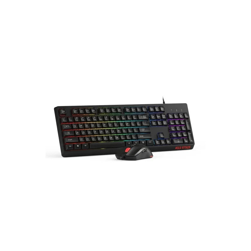 Kit Gamer Acer Nitro OCC311 SP BK Teclado y Mouse RGB
