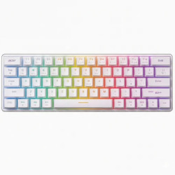 Teclado Mecanico Acer Nitro OKR252 SP WT Inalambrico RGB 68 Teclas