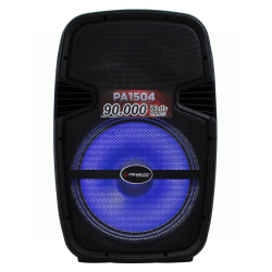 Caja de Audio Italy PA1504 | 15" | 90.000W | Bluetooth | USB/SD | LED