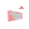 Teclado Mecanico Redragon Fizz Pro K616 RGB White Pink