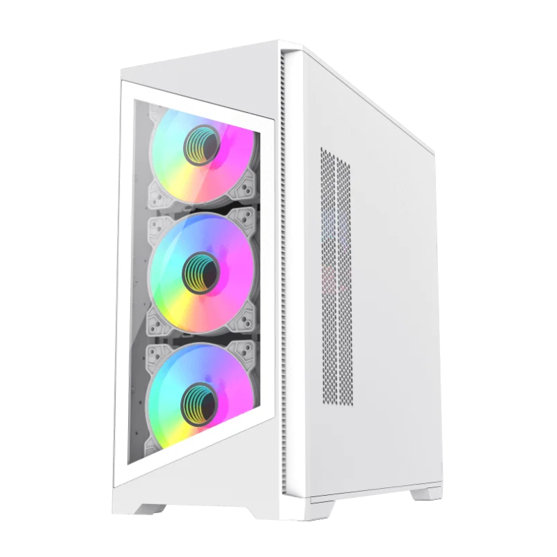 Case GAMEMAX Destroyer TGW ARGB Vidrio Templado | 4 Ventiladores 120mm