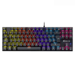 Teclado Mecanico Xtrike Me GK989 SP BK RGB 87 Teclas