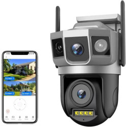 Camara de Seguridad Exterior ENV Dual Guard 360 6MP 1GENV503