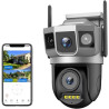 Camara de Seguridad Exterior ENV Dual Guard 360 6MP 1GENV503