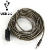 Extension USB 2.0 Hembra Macho 5m Amplificada Delta