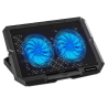 Base de Enfriamiento X3 Gaming Pad LED Azul 2 Fans 17 Pulgadas