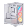 Case CORSAIR 3500X RS-R ARGB Mid Tower ATX Vidrio Panorámico Blanco
