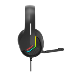 Audifonos Gamer Marvo H8618 Bk Tactic 40 RGB USB