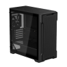 Case GIGABYTE C102 Glass Mid Tower Micro ATX Vidrio Templado Negro