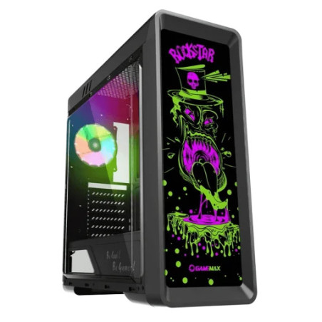 Case GameMax Rockstar 1 Gabinete ATX Vidrio Templado ARGB