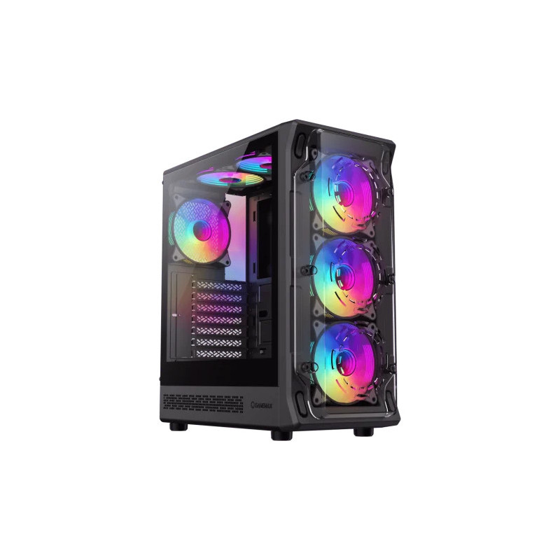 Case GameMax Starlight 2 AB BK Gabinete ATX 6 Fans ARGB USB-C