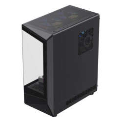Case GameMax Vista COC AB BK Gabinete ATX Panorámico USB-C ARGB