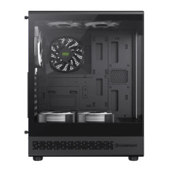 Case GameMax Vista COC AB BK Gabinete ATX Panorámico USB-C ARGB