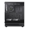 Case GameMax Vista COC AB BK Gabinete ATX Panorámico USB-C ARGB