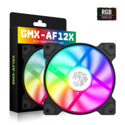 Ventilador GameMax GMX-AF12X Fan 12cm FRGB 4 Colores 12V