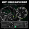 Ventilador GameMax Tornado T12 ARGB 2200 RPM PWM 120mm