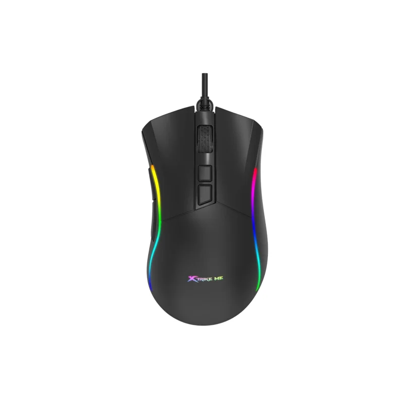 Mouse Xtrike Me GM-226 BK Gamer 7200DPI 7 Botones RGB
