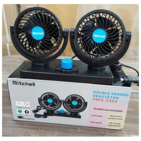 Ventilador Doble para Vehículo Mitchell FRFS T303 4 Pulgadas