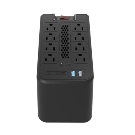 Regulador de Voltaje Forza FVR-1222USB 1200VA/600W 8 Tomas USB-C