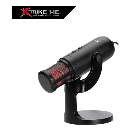 Micrófono Gamer Xtrike Me XMC-03 RGB 12 Modos USB