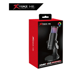 Micrófono Gamer Xtrike Me XMC-03 RGB 12 Modos USB