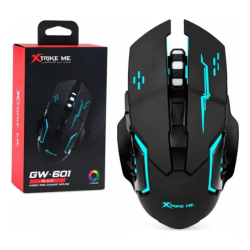 Mouse Gamer Inalámbrico Xtrike Me GW-601 3200 DPI RGB 500mAh