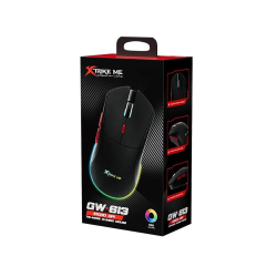 Mouse Gamer Xtrike Me GW-613 Tri Mode 2.4G BT 5.4 USB-C 10000 DPI