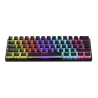 Teclado Mecánico Xtrike Me GK-985P 60% 61 Teclas RGB Arcoíris